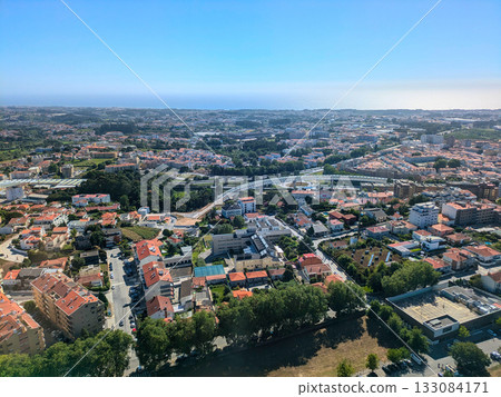 Aerial view  Porto TV  Portugal 133084171