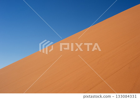 desert sand dunes  Sossusvlei, Namibia 133084331
