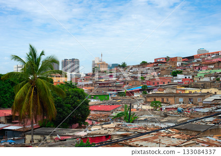 Slum favela  Luanda ghetto Angola 133084337