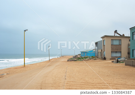 Henties Bay town sea Namibia Henties Bay town sea Namibia 133084387