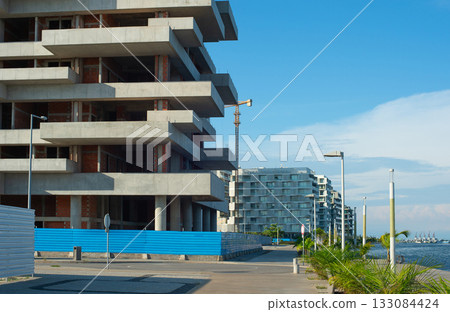 Modern buildings  Isla  Luanda Angola 133084424