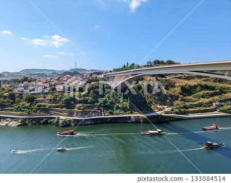 Boats ships river Porto Portugal 133084514