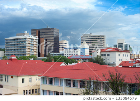 Cityscape Windhoek city center Namibia Cityscape Windhoek city center Namibia 133084579
