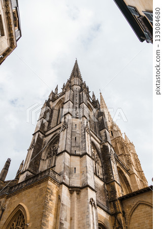 Gothic Cathedral in Bayonne, France, Reaching Towards the Sky Gothic Cathedral in Bayonne, France, Reaching Towards the Sky 133084680
