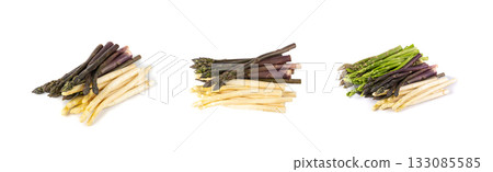 Raw Garden Asparagus, Fresh Red Spring Vegetables, Asparagus Officinalis Edible Sprouts Raw Garden Asparagus, Fresh Red Spring Vegetables, Asparagus Officinalis Edible Sprouts 133085585