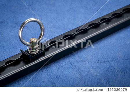 L-track rail with O-ring fitting, tie down system 133086979