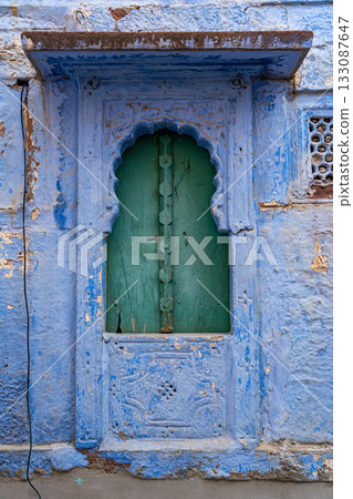 Blue city of Jodhpur in Rajasthan Blue city of Jodhpur in Rajasthan 133087647