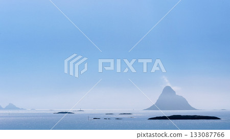 Sea coast and island Bleiksoya Andoya Norway Sea coast and island Bleiksoya Andoya Norway 133087766