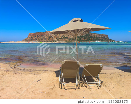 Balos beach, Crete, Greece Balos beach, Crete, Greece 133088175