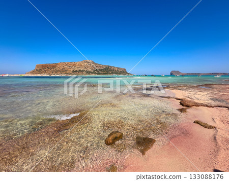 Balos beach, Crete, Greece 133088176