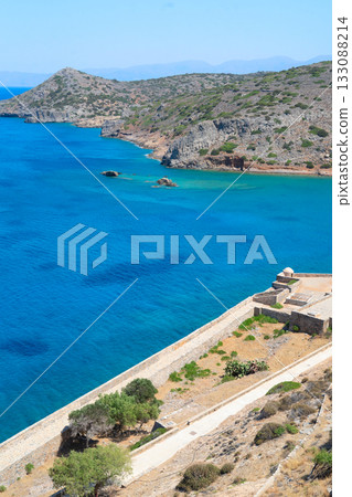 island of Spinalonga, Crete, Greece island of Spinalonga, Crete, Greece 133088214