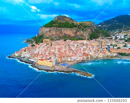 Cefalu old town, Sicily Italy 133088293
