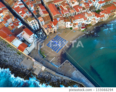 Cefalu old town, Sicily Italy 133088294
