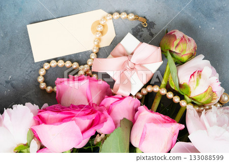 Fresh peonies flowers Fresh peonies flowers 133088599