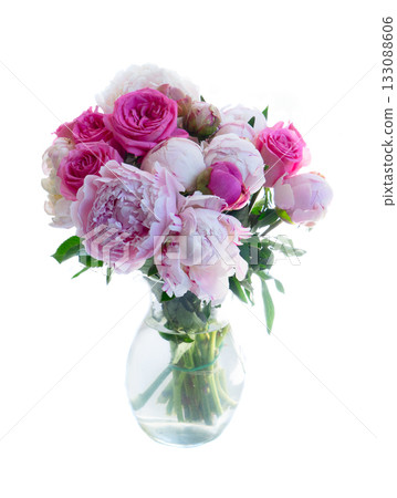Fresh peonies flowers Fresh peonies flowers 133088606