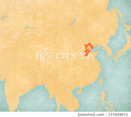Map of China - Hebei 133089633