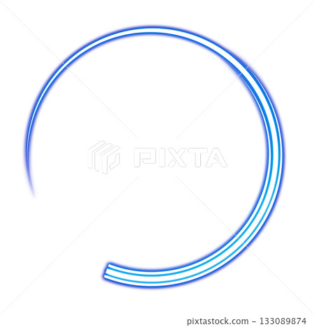 Blue Arc Ring 133089874