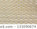 Beige paper cushioning 133090674