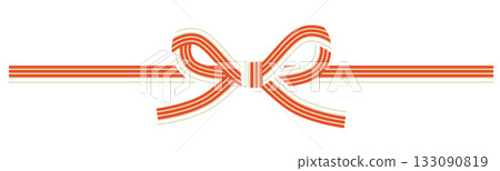 Mizuhiki vector illustration Mizuhiki vector illustration 133090819