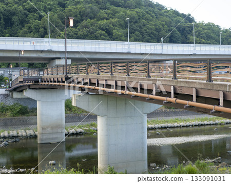 Kinu-no-be Bridge spanning the Inagawa River 133091031