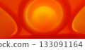 Abstract orange and red gradient light effect. Abstract image featuring an orange and red gradient with a smooth light effect.  133091164