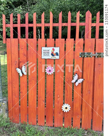 a symbol of chicken in poultry husbandry and animal farming 133091174