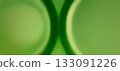 Ethereal green gradient abstraction. A smooth green gradient abstraction displaying overlapping circular forms.  133091226
