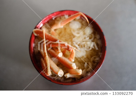 Crab miso soup Crab miso soup 133092270