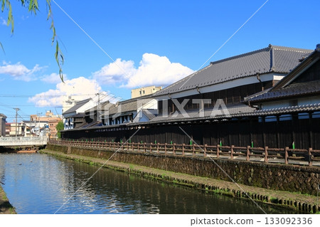 The landscape of the storehouse town 133092336