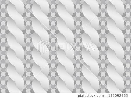Cable pattern background illustration gray 133092563