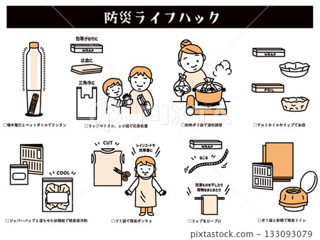 Disaster Prevention Life Hacks Disaster Prevention Life Hacks 133093079
