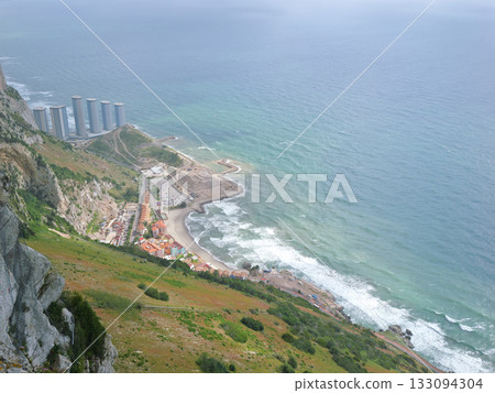Gibraltar, East side of the Rock of Gibraltar, April 133094304