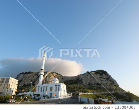 Gibraltar Ibrahim al-Ibrahim Mosque, early April morning 133094305