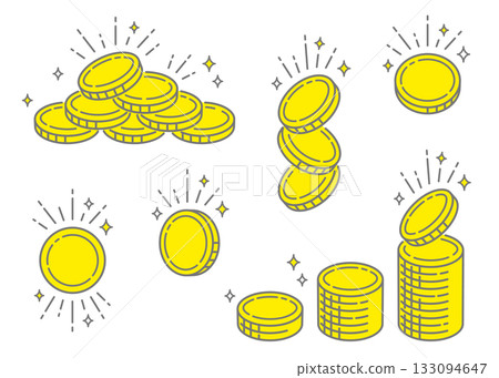 閃亮的硬幣 133094647