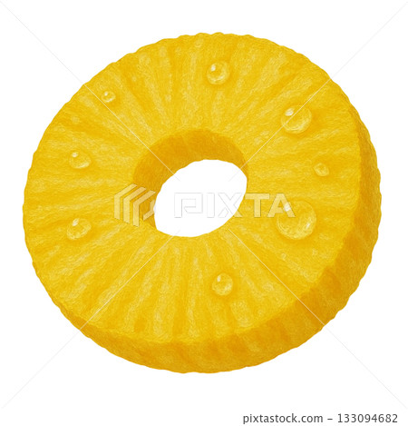 【水果】新鮮切片鳳梨的插圖 【水果】新鮮切片鳳梨的插圖 133094682