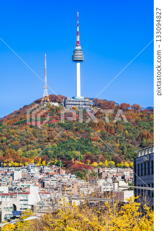 首爾的秋天：南山塔（N首爾塔） 133094827