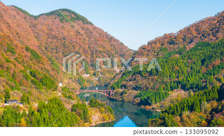 Shogawa Gorge (Autumn) Shogawa Gorge (Autumn) 133095092