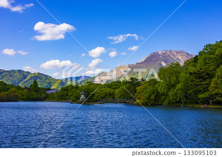Mishima Pond and Ibukiyama 133095103