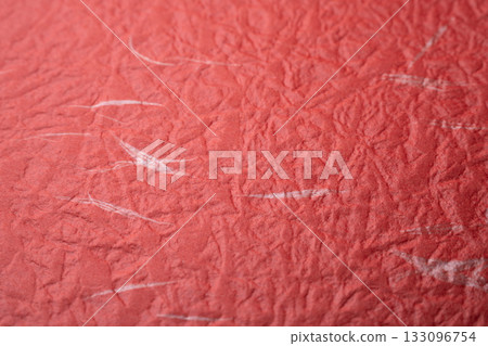 Red Echizen washi paper texture background 133096754