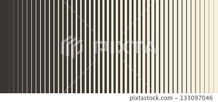 Retro linear halftone gradation texture. Fading thick to thin line gradient pattern. Parallel repeating stripe transition background. Vertical strip wallpaper for overlay, print, cover design. Vector Retro linear halftone gradation texture. Fading thick to thin line gradient pattern. Parallel repeating stripe transition background. Vertical strip wallpaper for overlay, print, cover design. Vector 133097046