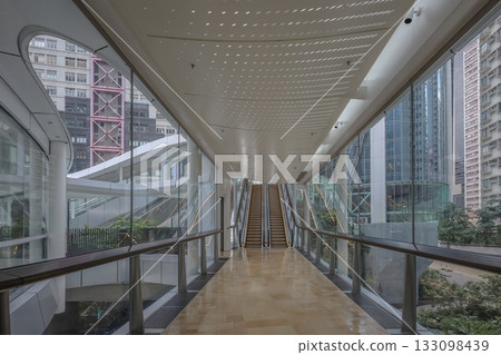 Oct 29 2025 Modern Office Lobby with Sleek Architectural Design 133098439