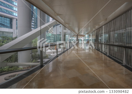 Oct 29 2025 Modern Office Lobby with Sleek Architectural Design 133098482