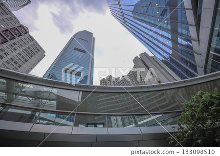 Oct 29 2025 Modern Office Towers in Quarry Bay Skyline Oct 29 2025 Modern Office Towers in Quarry Bay Skyline 133098510