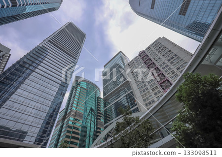 Oct 29 2025 Modern Office Towers in Quarry Bay Skyline Oct 29 2025 Modern Office Towers in Quarry Bay Skyline 133098511