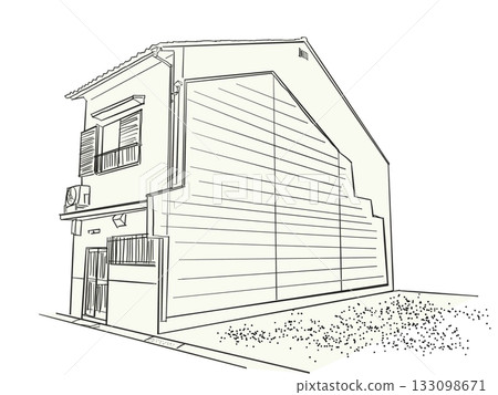 Detached tenement house Detached tenement house 133098671