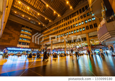 People gathering at Taipei Station, Taiwan 133099180