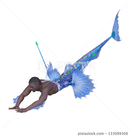 male mermaid 133099308