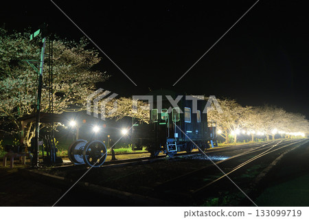 長野站舊址的櫻花 133099719