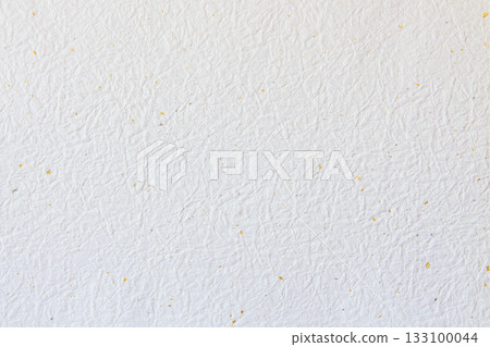 Paper texture: Momi Washi paper (gold and silver sand) white 133100044
