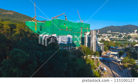 Nov 8 2025 Grantham Hospital Phase 1 Redevelopment Construction Site 133100127